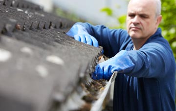 cleaning and inspecting Craigellachie roofs